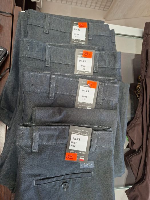 Eleganckie spodnie męskie