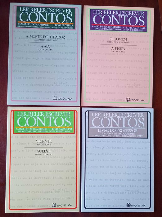 Miguel Torga, Alexandre Herculano, Trindade Coelho, etc.