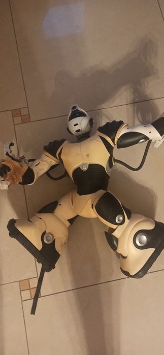 Robot zabawka uszkodzony