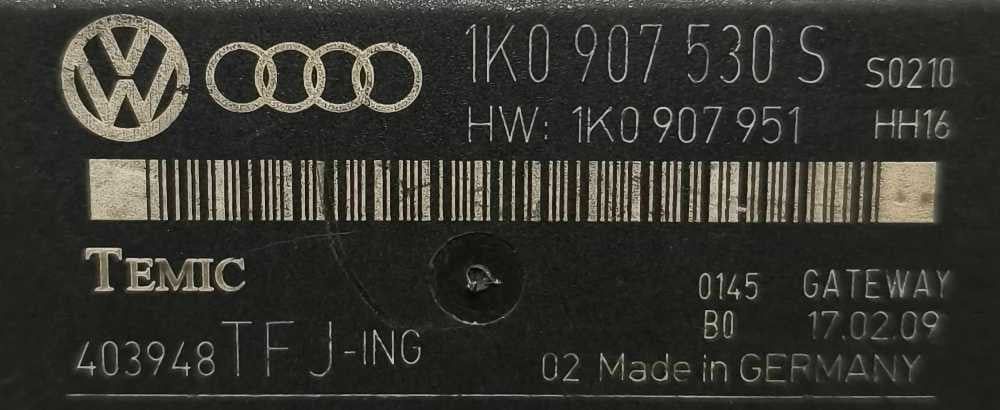 Módulo Eletrónico 1K0907530S - AUDI A3 Sportback