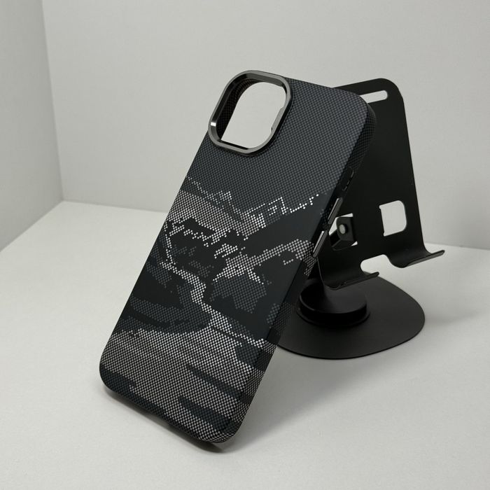 Чохол iphone 13/ 14 карбоновий з MagSafe. Чехол айфон 13/ 14 carbon