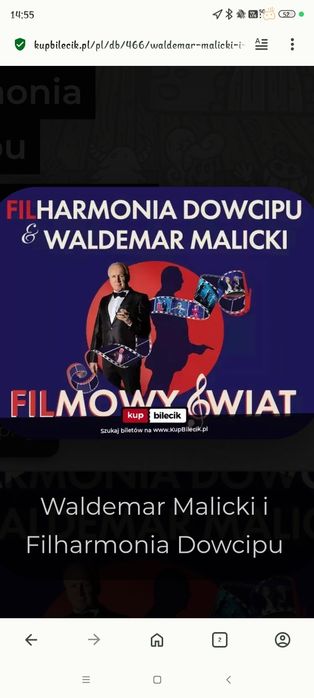 Bilet koncert filharmonia dowcipu