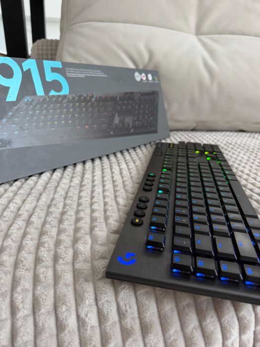 Logitech G915 RGB Wireless — преміальна механічна клавіатура