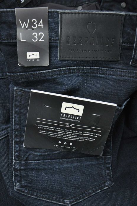 "883 POLICE". Оригинал. Мужские джинсы. W34 L32. Недорого.