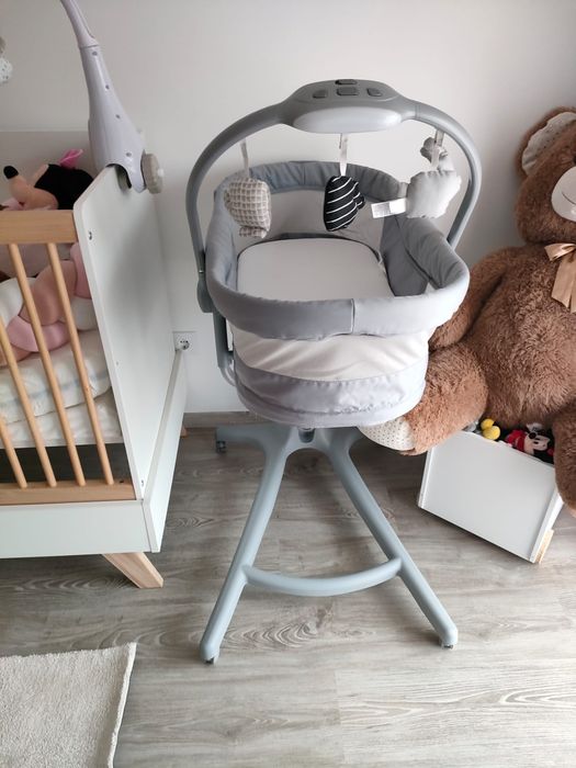 Berço Chicco Baby Hug 4 em 1 Air Stone + Colchão