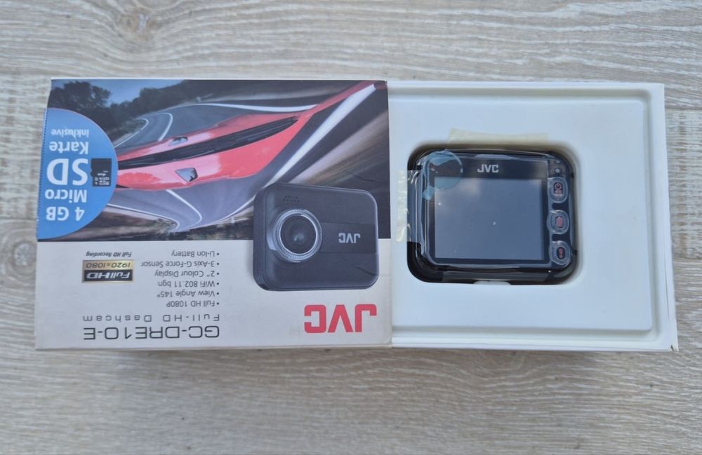 NOWY  Rejestrator jazdy Video kamera Wi-Fi  JVC GC-DRE10