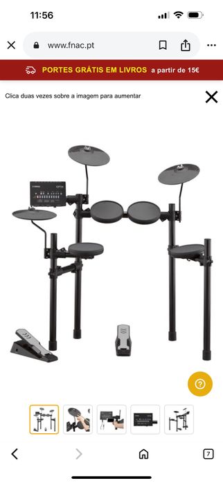 Bateria Digital Yamaha DTX402K