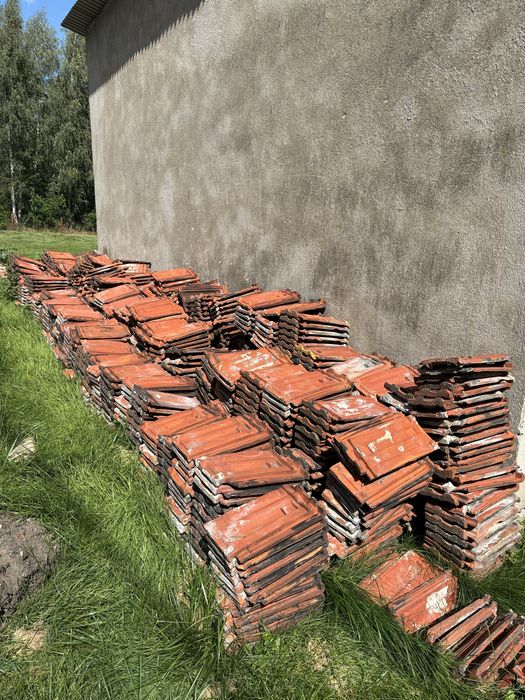 Dachówka ceramiczna z rozbiórki domu
