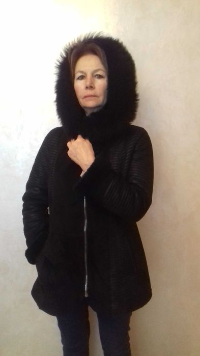 Дублянка жіноча з натурального хутра