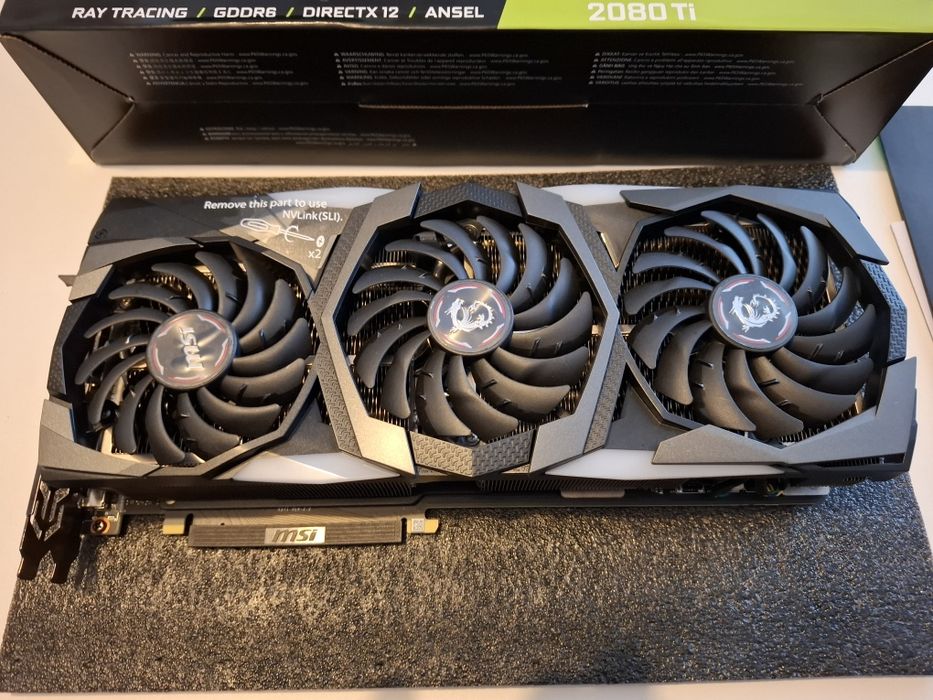 MSI GeForce RTX 2080 Ti GAMING Z TRIO 11GB GDDR6 Stan Nowy