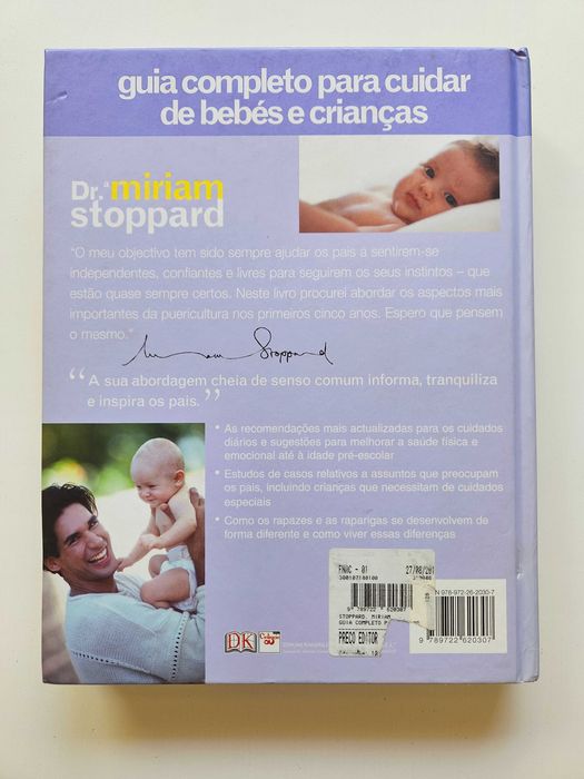 Livro - Guia Completo para cuidar de Bebés e Crianças, Miriam Stoppard