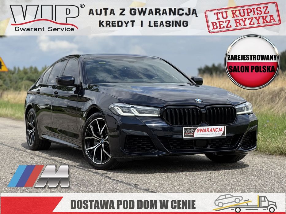 BMW Seria 5 SALON POLSKA 15 t.km / PISEMNA GWARANCJA w cenie / Transport / KREDYT