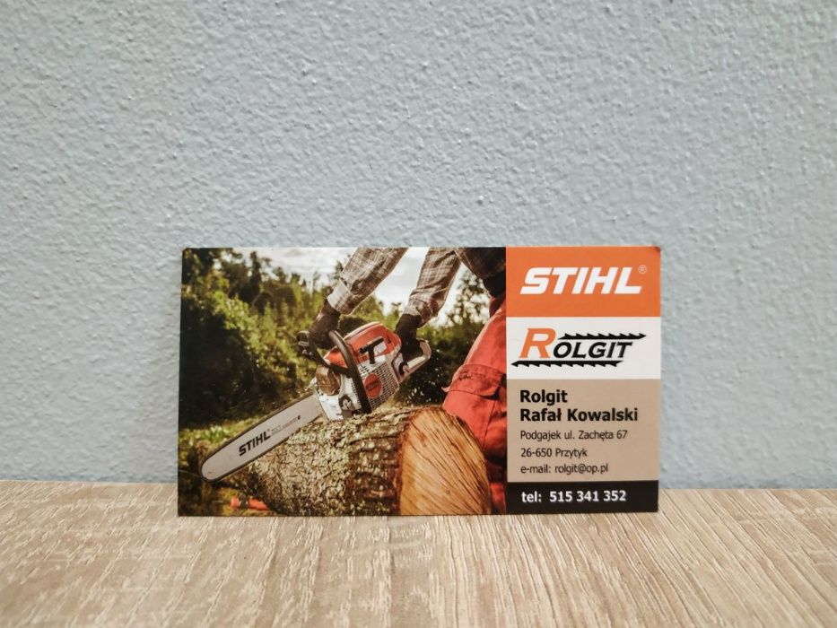 Pilarka STIHL Zabawkowa na baterie / ROLGIT !