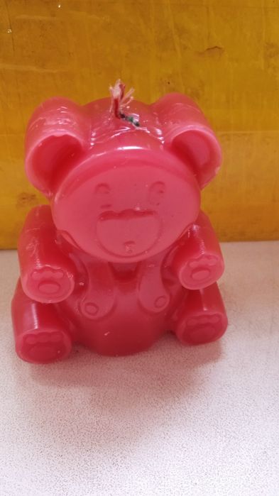 Свечки Мишка восковые