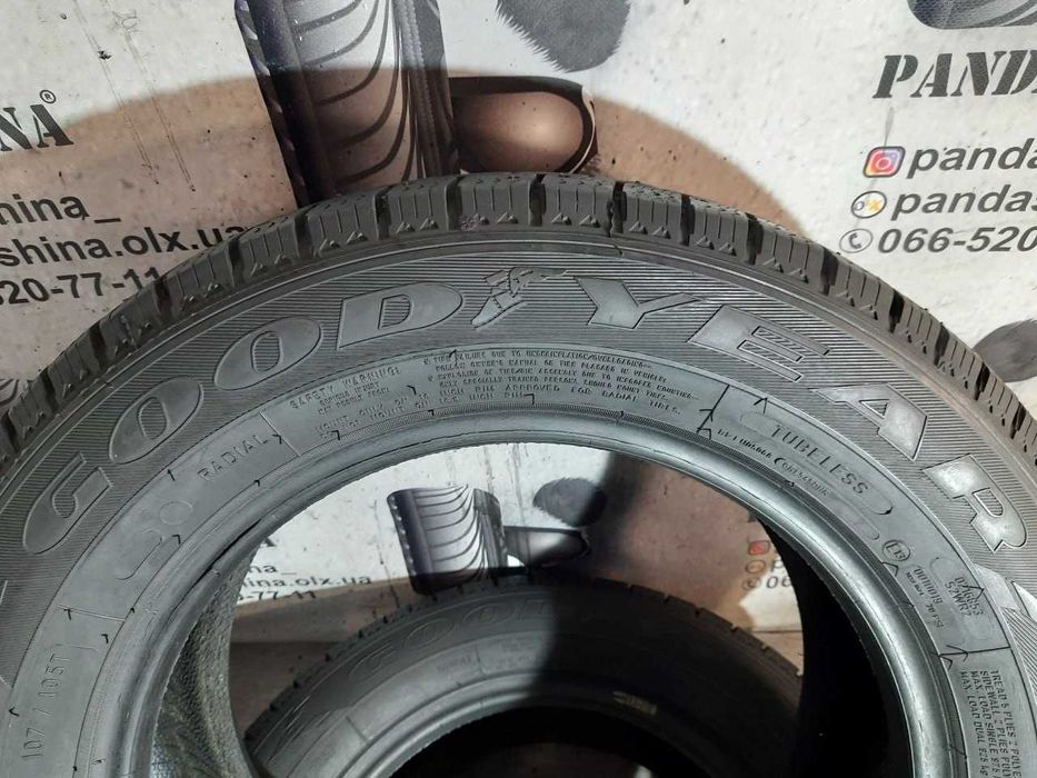 Шини 8,5мм 205/65 R16C GOODYEAR CargoUltraGrip 2 б/у зима склад