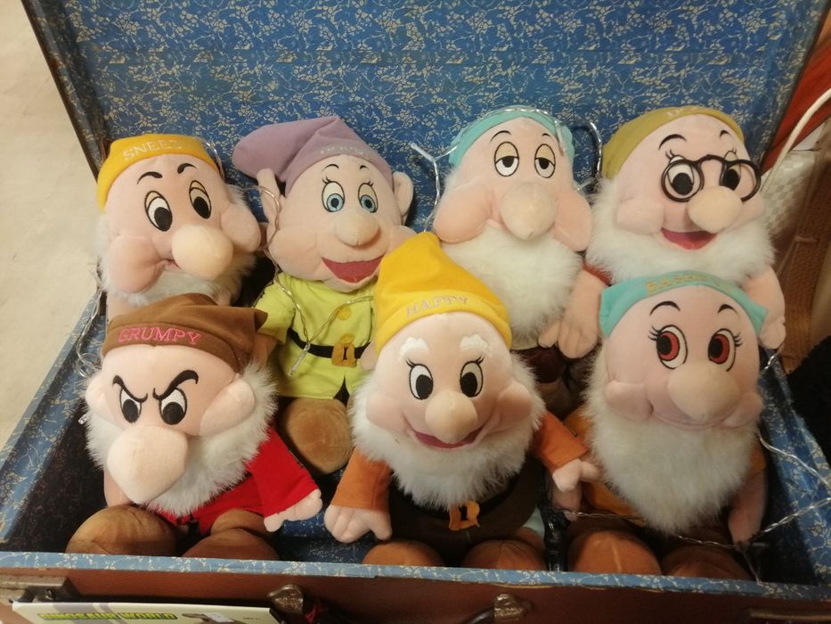 Sete Anões vintage Peluches