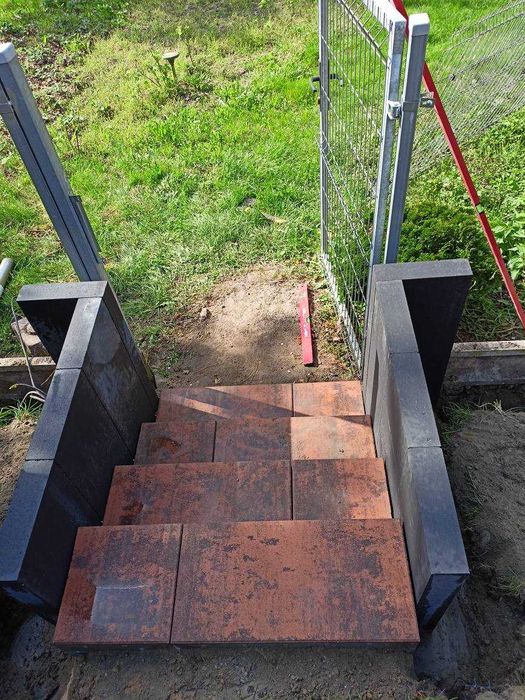 Układanie kostki brukowej