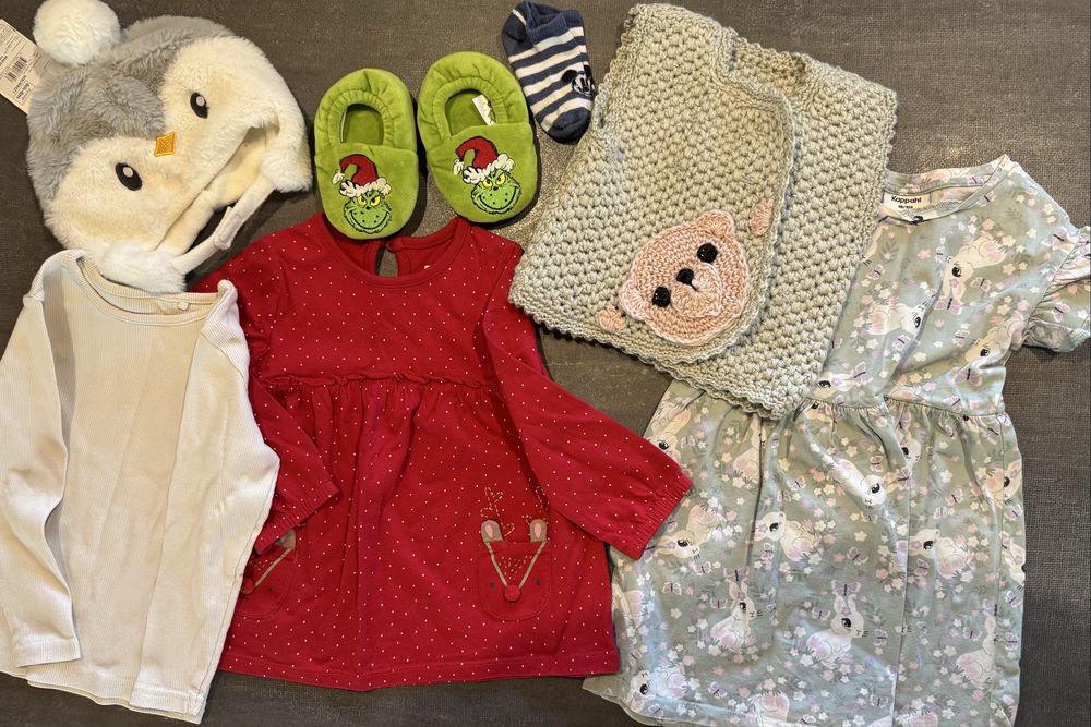 Лот весняних речей на дівчинку h&m