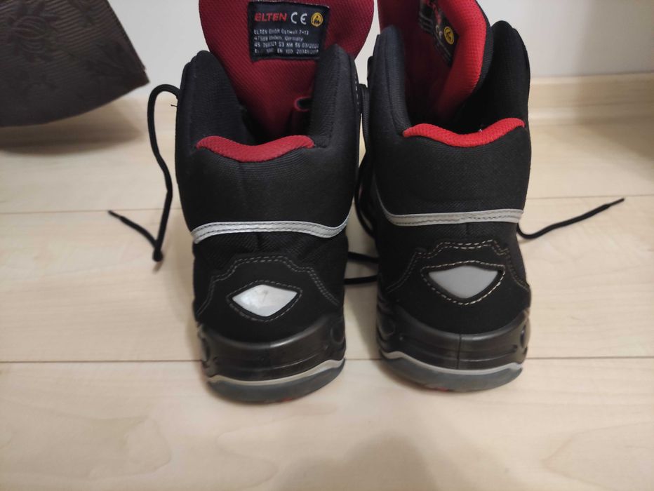 Męskie buty robocze Elten Sander ESD S3 r. 45 30 cm jak new