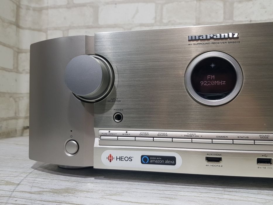 7.2AV ресивер Marantz SR5013 7х180Вт, AirPlay 2, Bluetooth, FLAC,WiFi