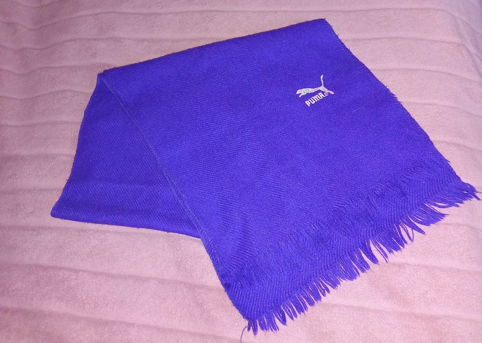 Szalik puma zimowy vintage