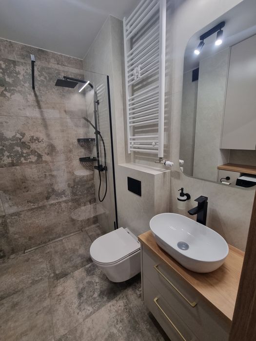 Wynajmę NOWE w pełni wyposażone mieszkanie 33 m² Osieczany Leśne Miasteczko , parter , ogródek , garaż - Widok 6
