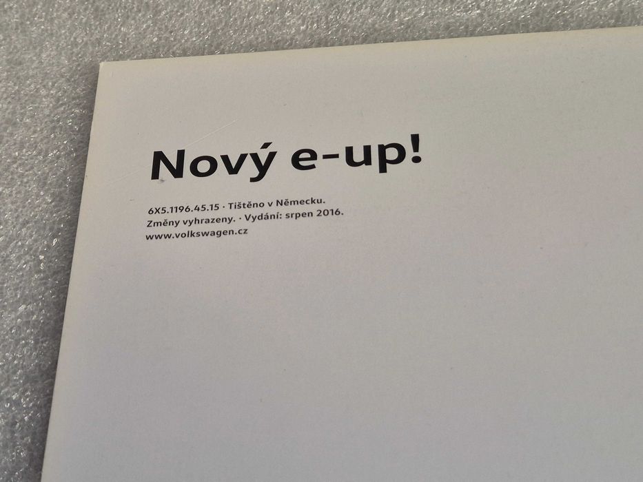 Prospekt VW e-up !