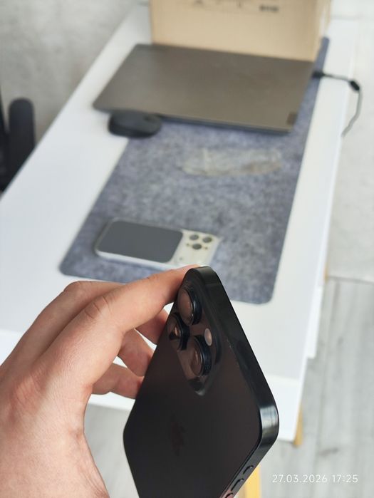 Стан як Новий Apple айфон  Iphone 16 Pro Max Black Titanium 256gb 92% акб (460 циклів) ідеальний стан