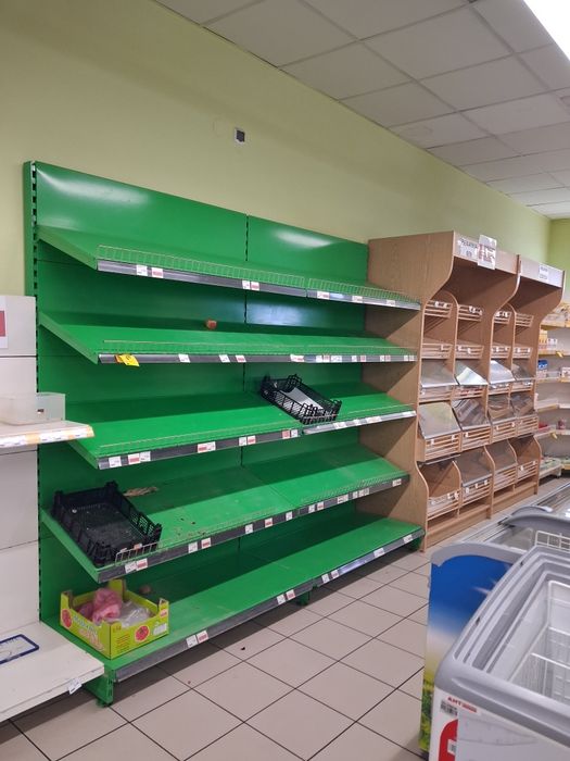 Regał zielony na warzywa
