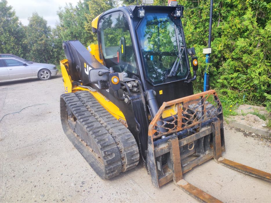 JCB 320T + Lemiesz MEKOS 240 + TRIMBLE | Zestaw NIWELACYJNY