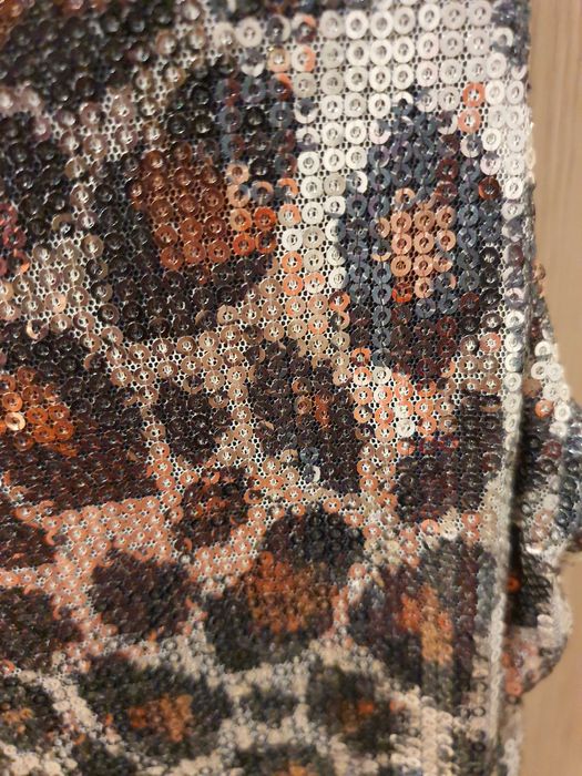 Sylwester cekiny sukienka BERGE rozmiar S