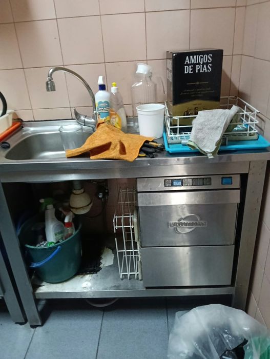 Recheio de café, fim de actividade.