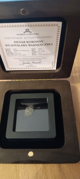 Moneta pochodzonca z 1443r