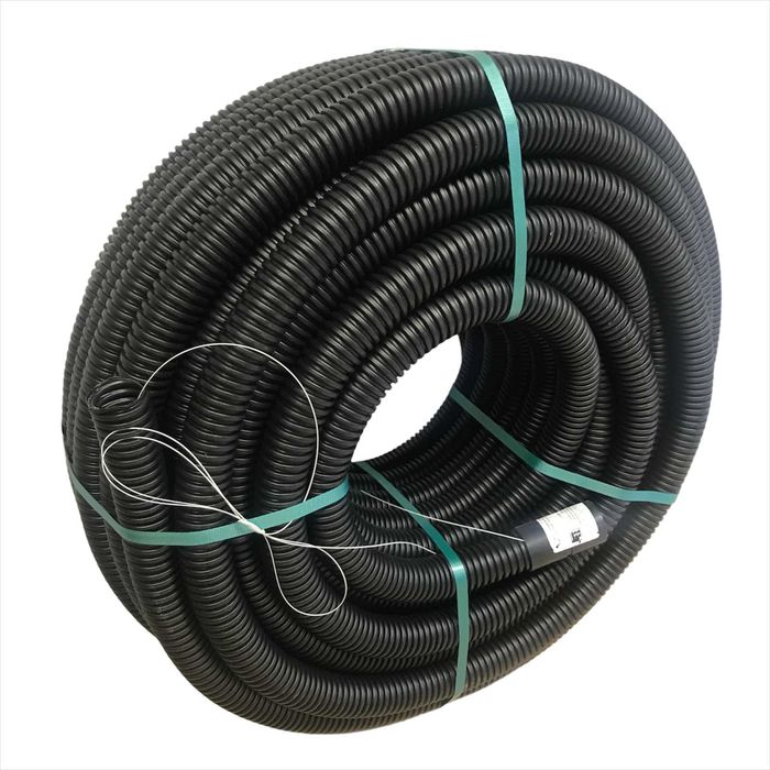 Rura karbowana peszel do ziemi AROT RODK-UV 50mm 25m z pilotem