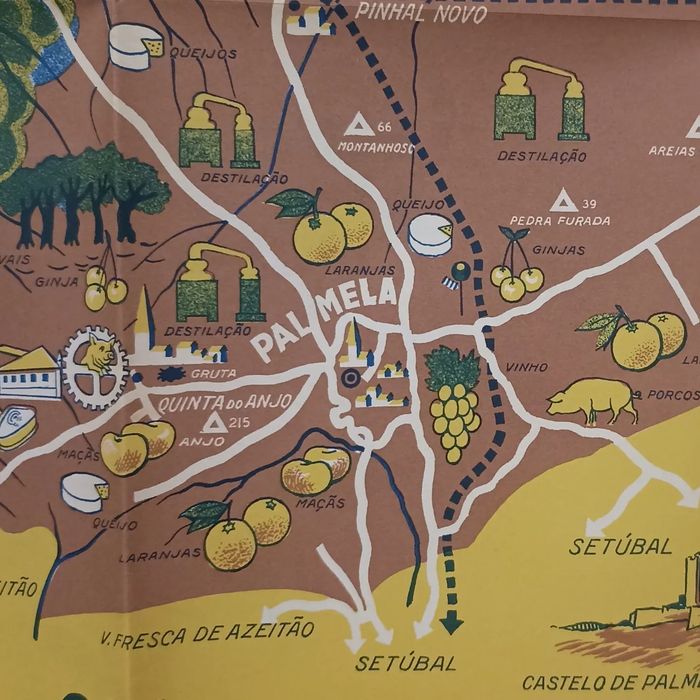 Guia ROTEP de Palmela, de 1952