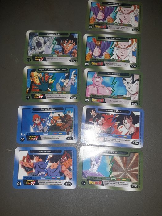 Karty Dragon Ball Chio