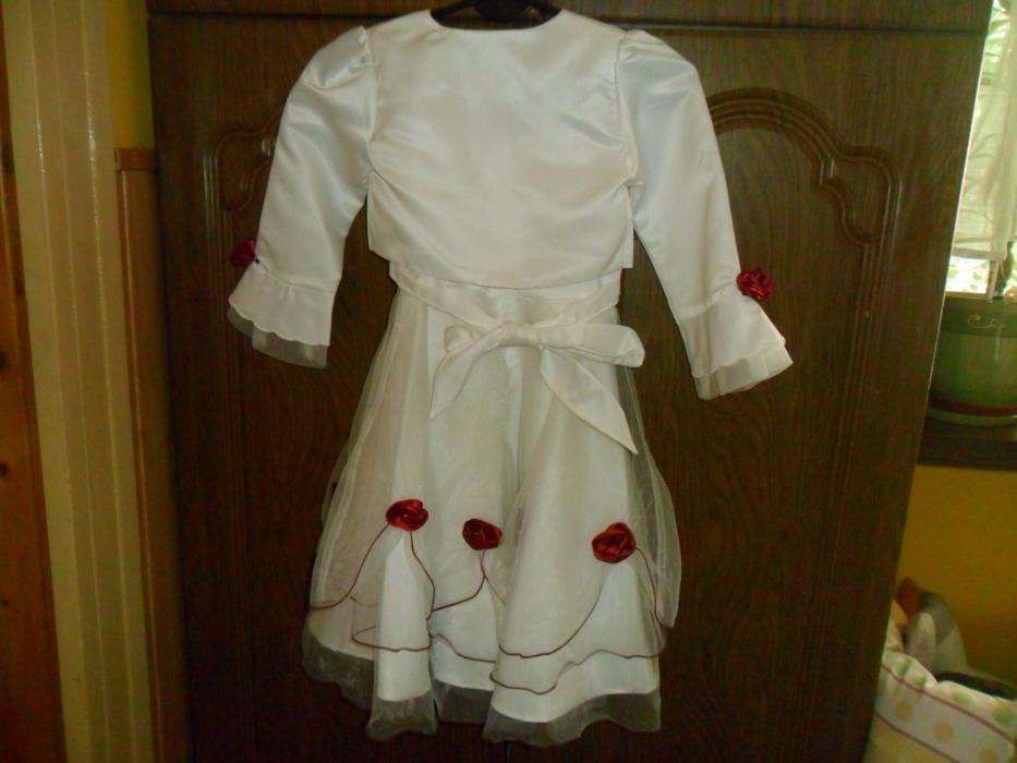 sukienka do chrztu 104 cm
