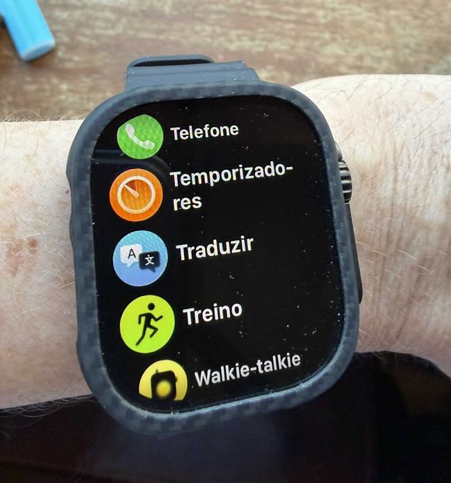Apple Watch Ultra 1 como novo com capa em Carbono! Excelente estado!
