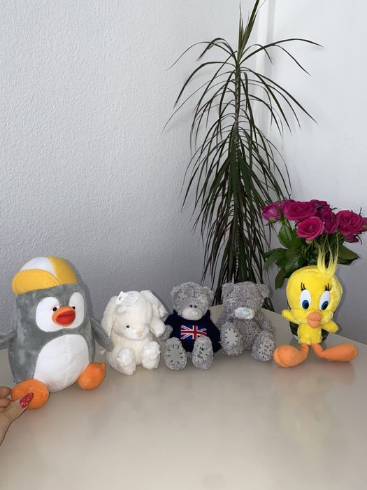 Игрушки мягкие Teddy,Мишка Тедди,глазастики,Твитти,H&M кролик,единорог