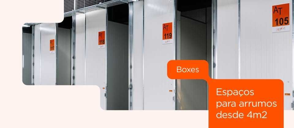 Armazéns, Arrumos, Boxes, Self Storage para Arrendamento