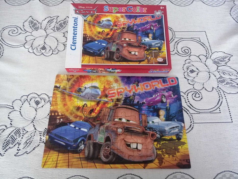 Trefl puzzle Cars supercolor 60 szt