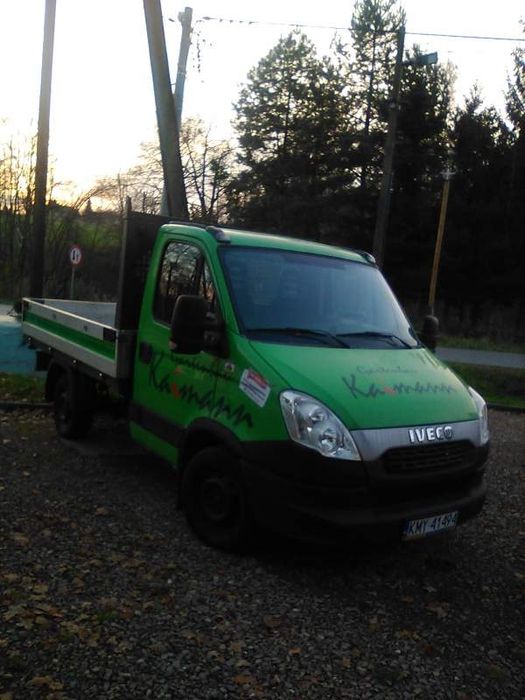 Iveco rama skrzynia skrzyniowy plandeka