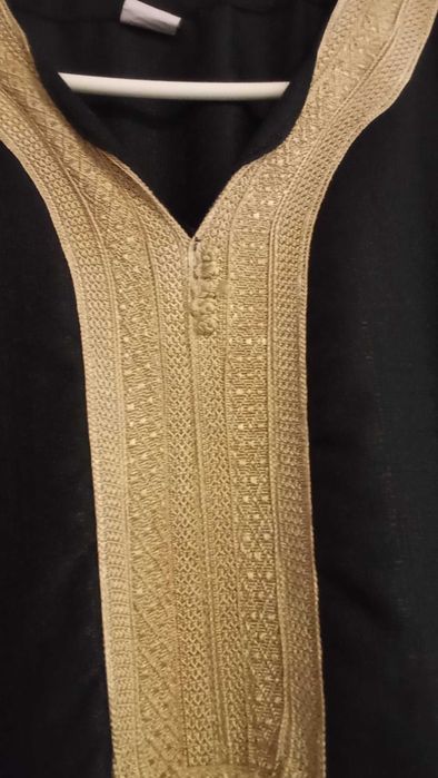 Strój marokański męski dżelaba kaftan