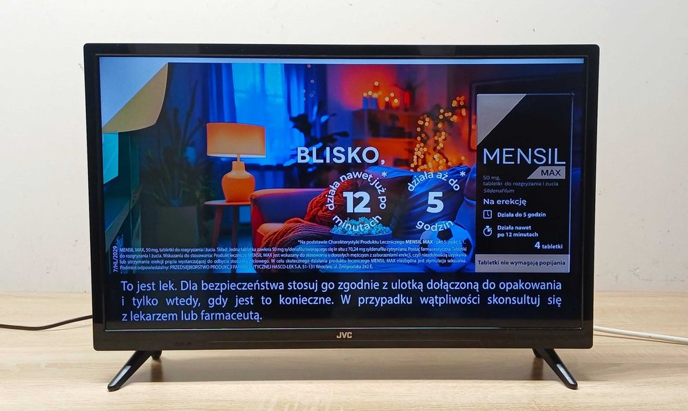Telewizor Led 24" DVB-T2 Gwarancja