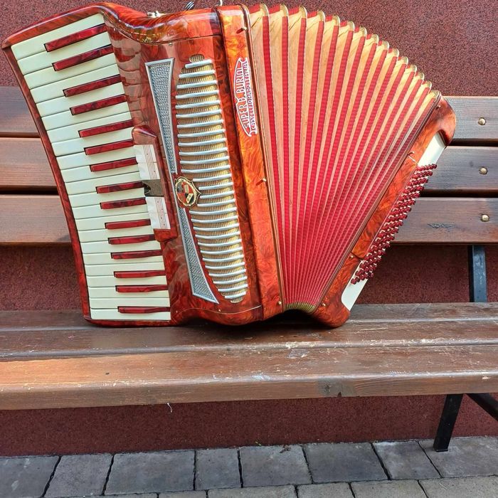 Akordoen włoski balone burini castelfidardo 80 basow