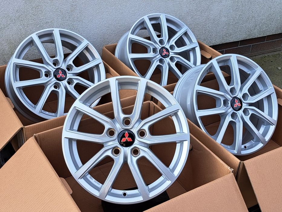Alufelgi 16 5x114,3 MITSUBISHI Outlander Eclipse ASX Lancer Srebrne