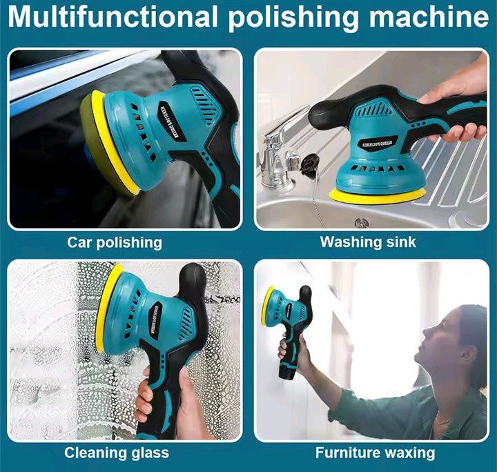 Máquina de polir a bateria