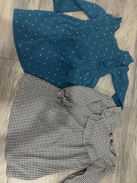 Плаття утеплене carters, next, h&m 1,5-2 рочки, стан нових