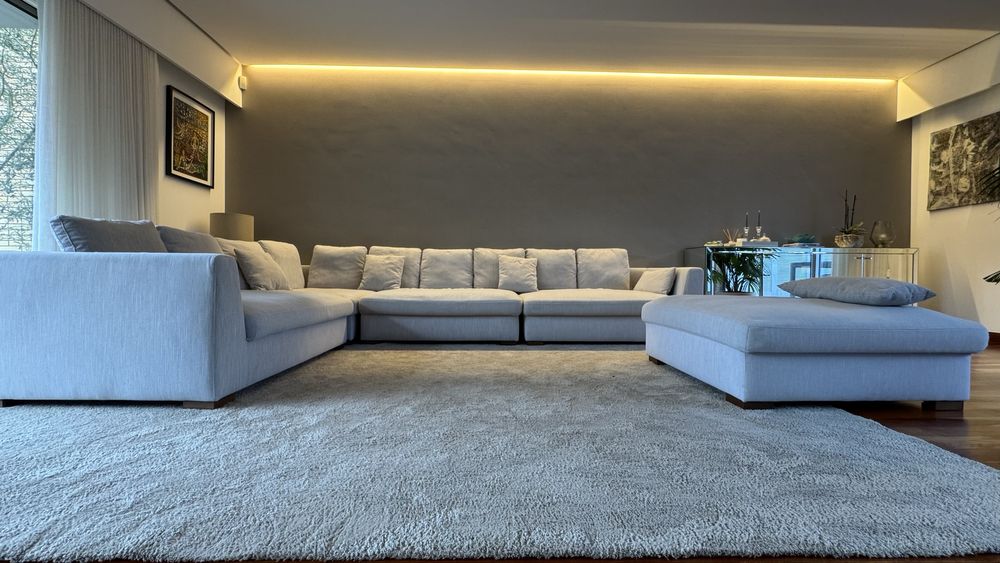 Sofá Modular Kinda Cinza