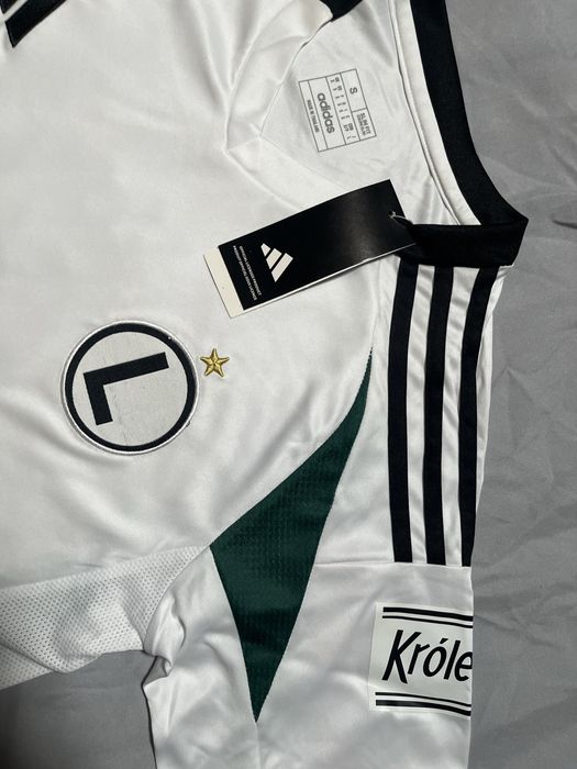 Legia Warszawa Koszulka Adidas S Czerwono-Biało, Nowa z Metką,